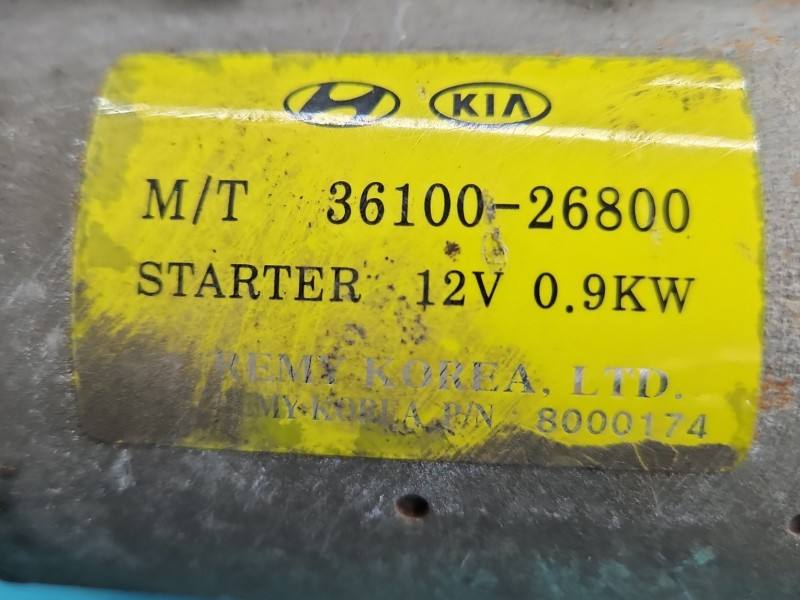 Стартер Kia Rio 36100-26800 — фото деталі 5