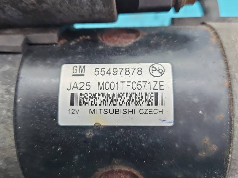 Стартер Opel Astra K 55497878 — фото деталі 5