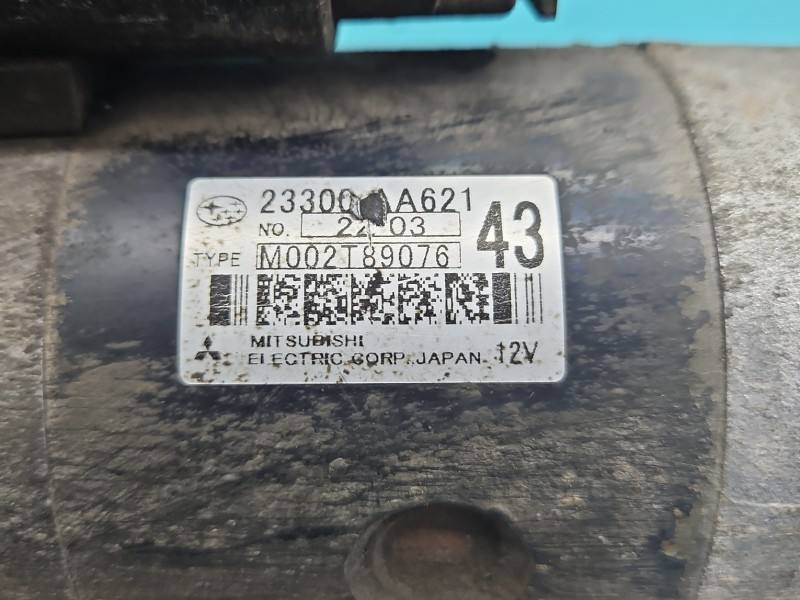Стартер Subaru Forester M002T89076 — фото деталі 5