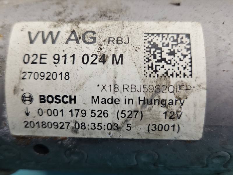 Стартер Skoda Octavia 3 02E911024M — фото деталі 5