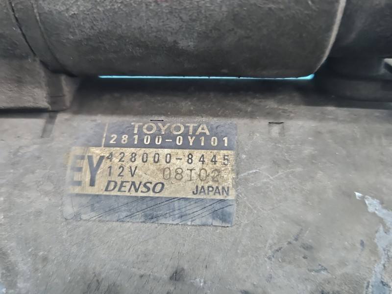 Стартер Toyota Yaris 3 28100-0Y101 — фото деталі 5