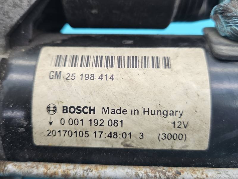 Стартер Opel Corsa E 0001192081 — фото деталі 5