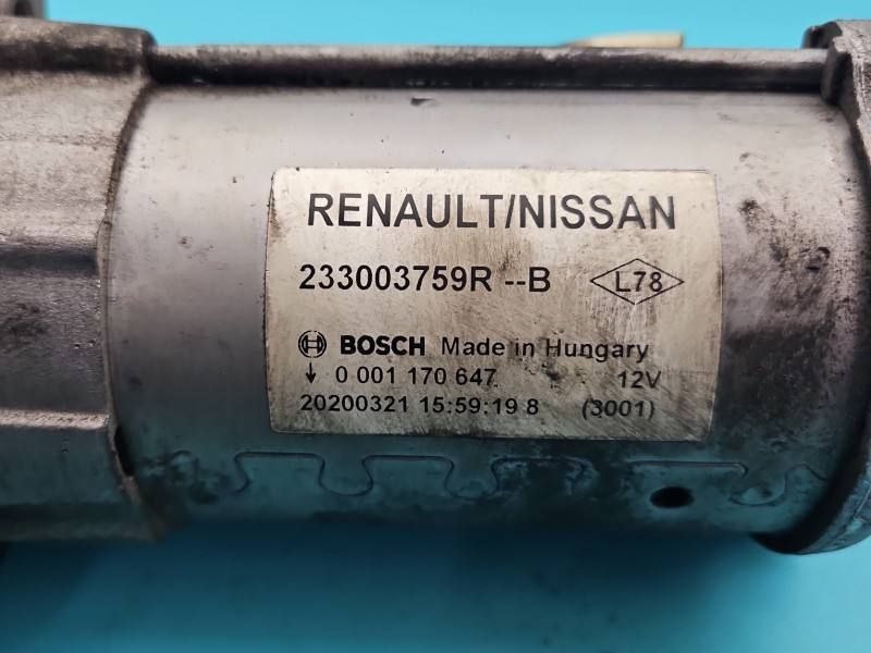 Стартер Renault Megane 4 233003759R — фото деталі 5