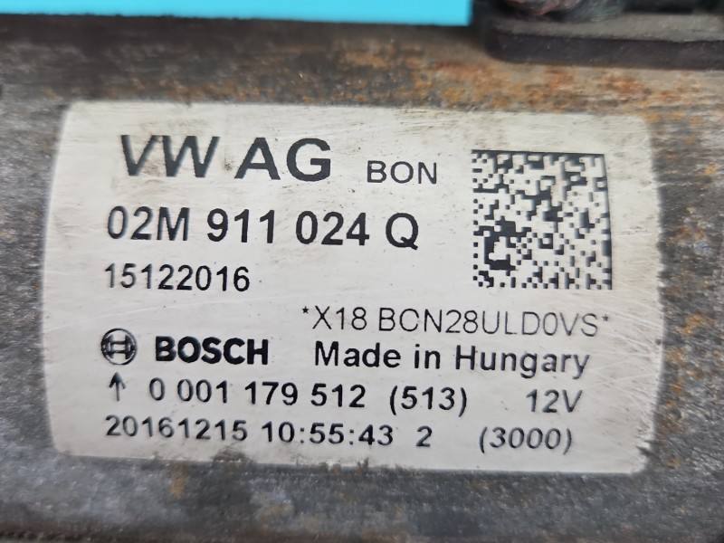 Стартер Skoda Fabia 3 02M911024Q — фото деталі 5