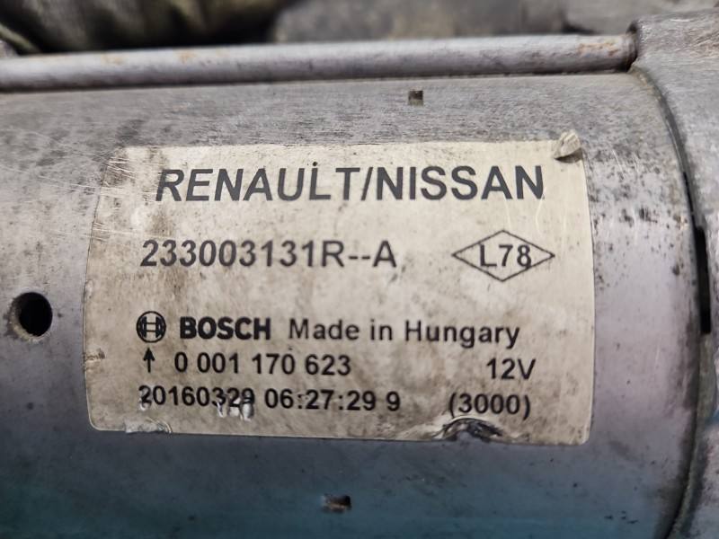 Стартер Nissan X-trail 0001170623 — фото деталі 5
