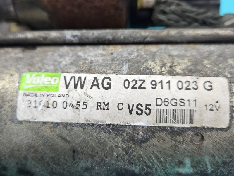 Стартер Volkswagen Golf 6 D6GS11 — фото деталі 5
