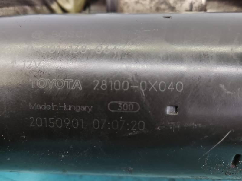 Стартер Toyota Avensis T27 0001138064 — фото деталі 5