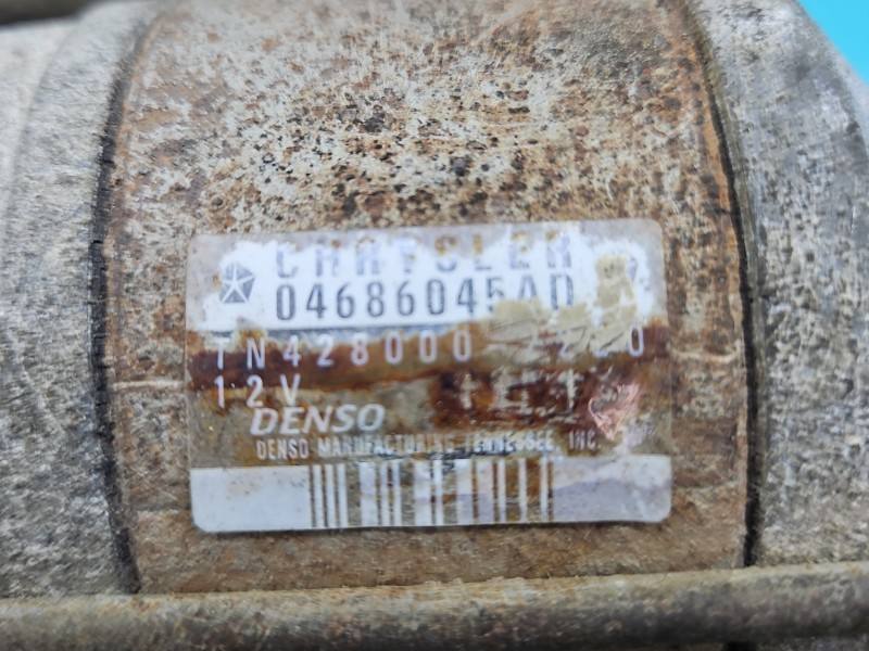 Стартер Chrysler Voyager 04686045AD — фото деталі 5