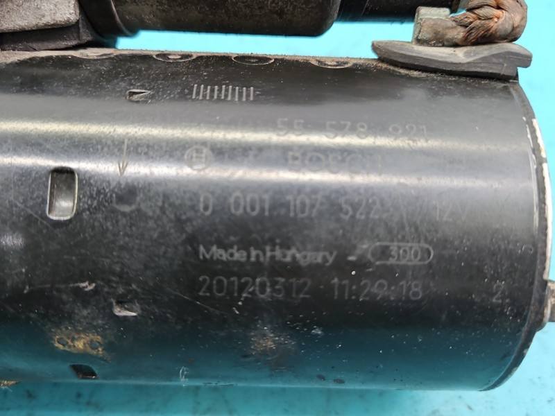 Стартер Opel Astra J 0001107522 — фото деталі 5