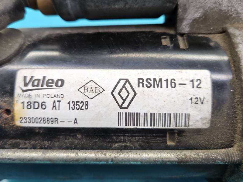 Стартер Renault Scenic 3 233002889RA — фото деталі 5