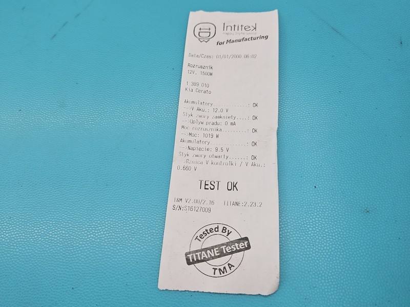 Стартер Kia Cerato 36100-23060 — фото детали 6