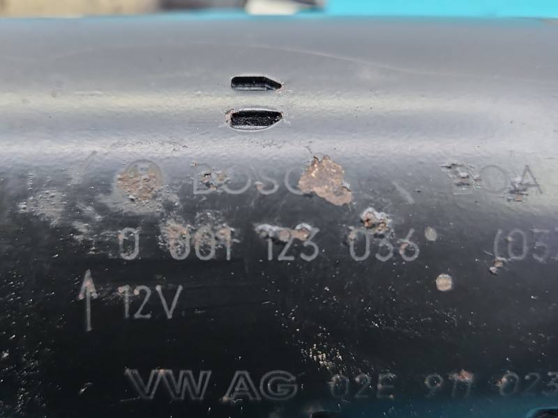 Стартер Volkswagen Passat CC 00011230036 — фото деталі 5