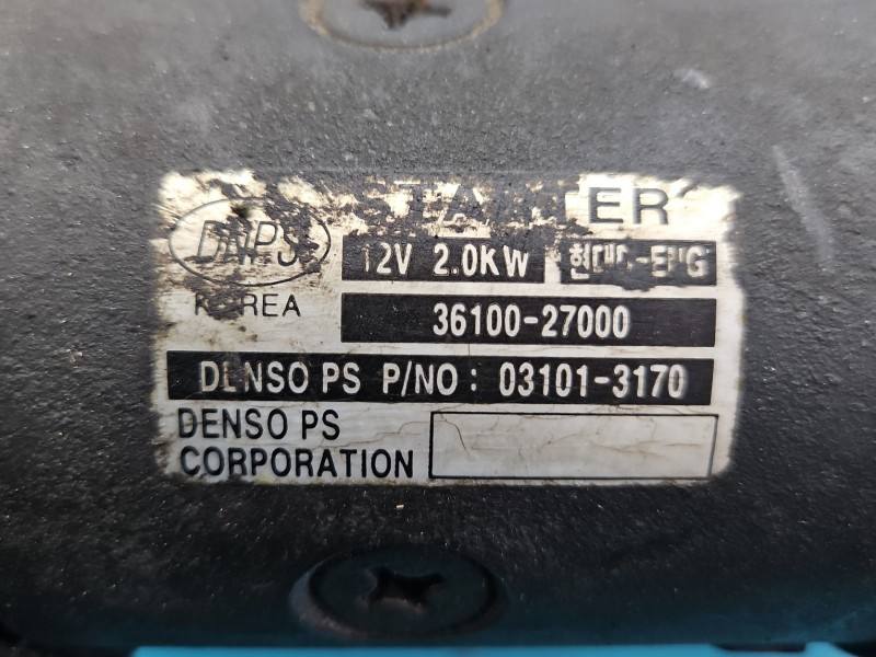Стартер Kia Carens 36100-27000 — фото деталі 5