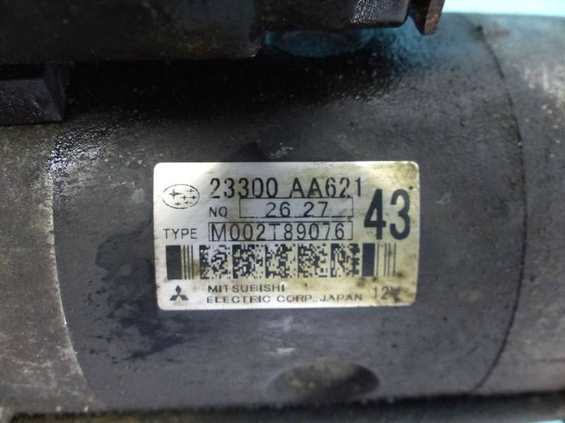 Стартер Subaru Legacy 23300AA621 — фото деталі 5