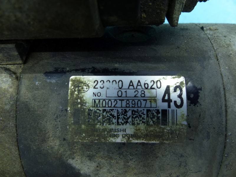Стартер Subaru Outback M002T89071 — фото детали 5