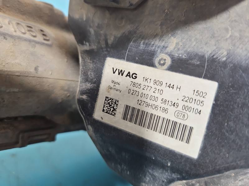 Рульова рейка Volkswagen Touran 1K1423051BM — фото деталі 8