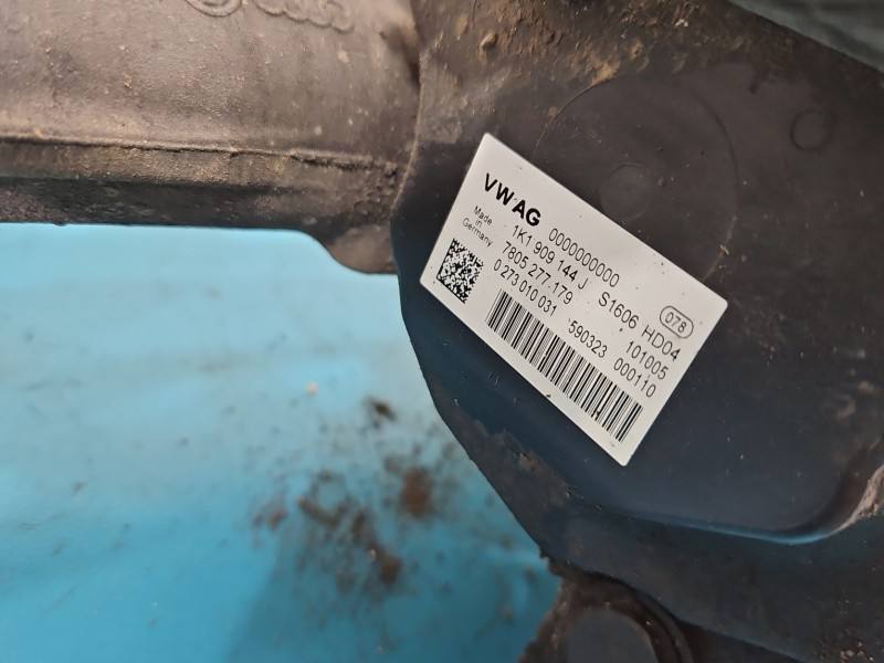 Рульова рейка Audi A3 8P 1K1423051BQ — фото деталі 6