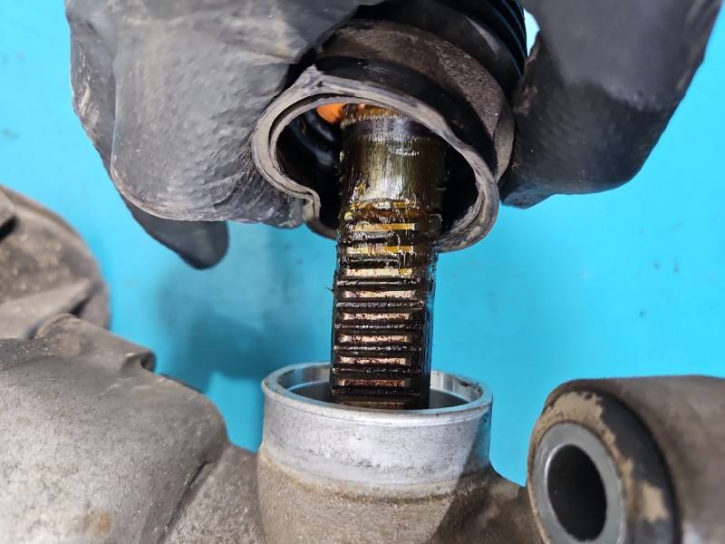 Рульова рейка Ford C-Max AV61-3D070-YM — фото деталі 12
