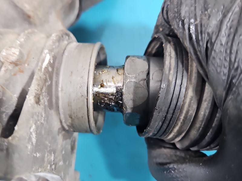 Рульова рейка Volkswagen Golf plus 1K1423051EK — фото деталі 12