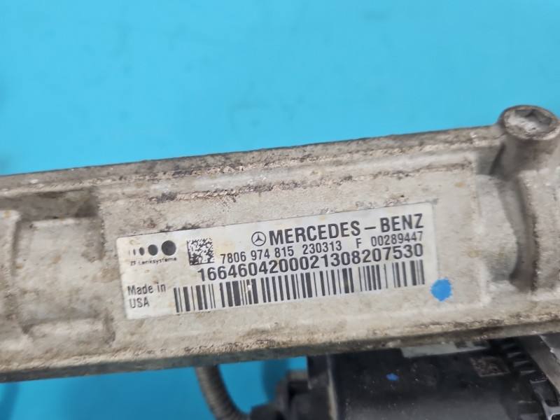 Рульова рейка Mercedes GL X166 1664604200 — фото деталі 7