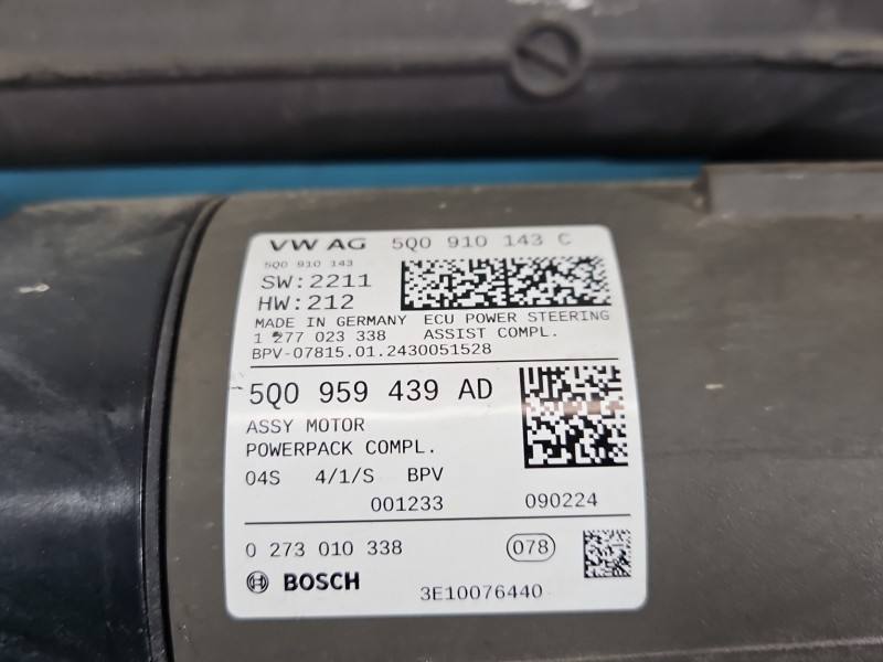 Рульова рейка Skoda Superb 3 3Q1423050AN — фото деталі 4