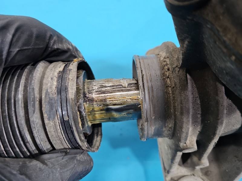 Рульова рейка Volkswagen Golf 5 1K1423051BS — фото деталі 5