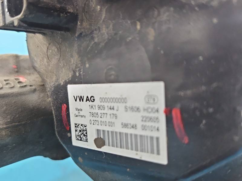 Рульова рейка Volkswagen Golf 5 1K1423051BS — фото деталі 12