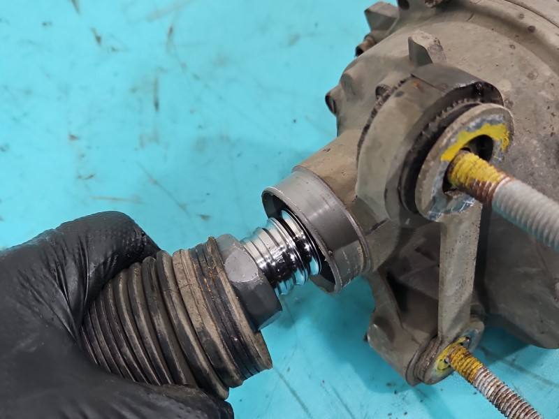 Рульова рейка Volkswagen Tiguan 5N1423050J — фото деталі 12