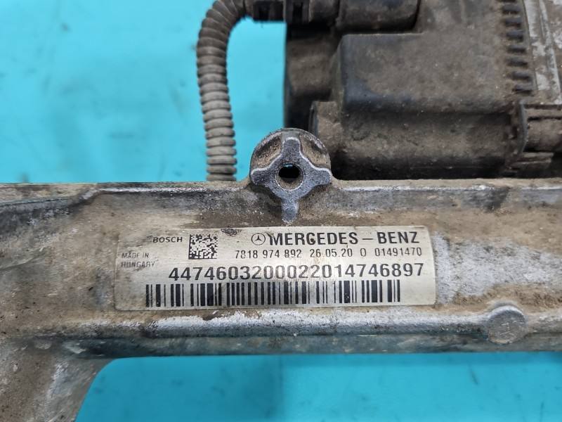 Рульова рейка Mercedes Vito 4474603200 — фото деталі 8