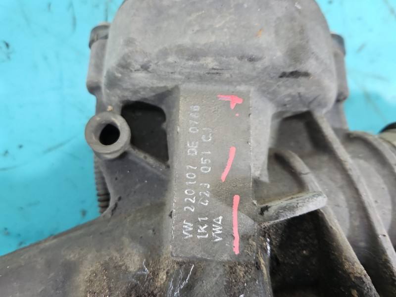 Рульова рейка Volkswagen Golf plus 1K1423051CJ — фото деталі 19