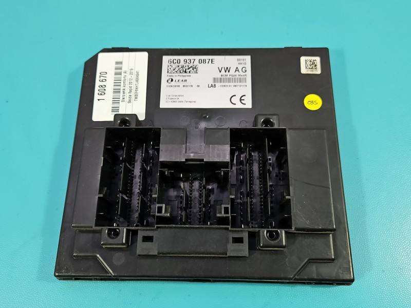 Блок комфорту BSI Skoda Rapid 6C0937087E — фото деталі 3
