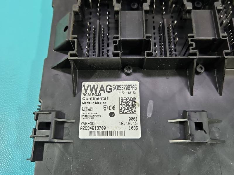Блок комфорту BSI Volkswagen Jetta 5K0937087AG — фото деталі 3