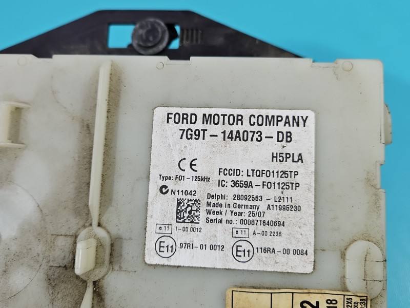 Блок комфорту BSI Ford Mondeo 7G9T-14A073-DB — фото деталі 7