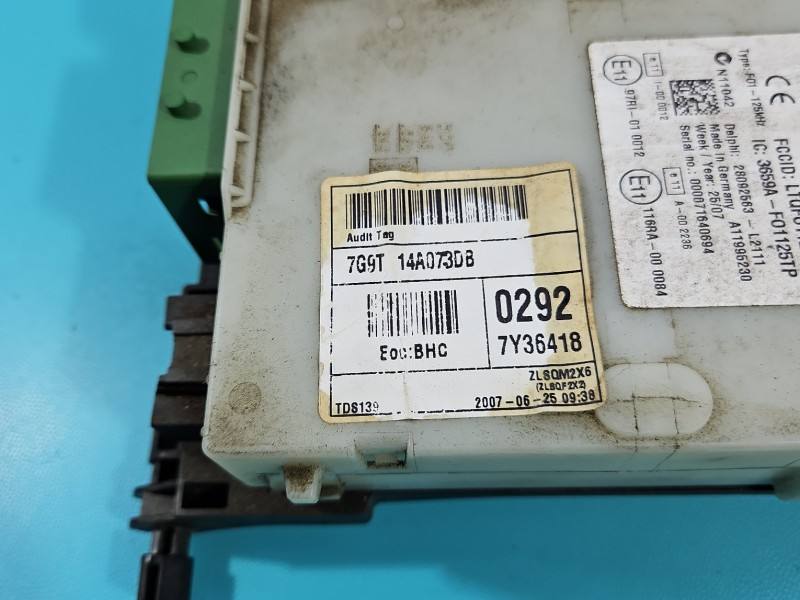 Блок комфорту BSI Ford Mondeo 7G9T-14A073-DB — фото деталі 8