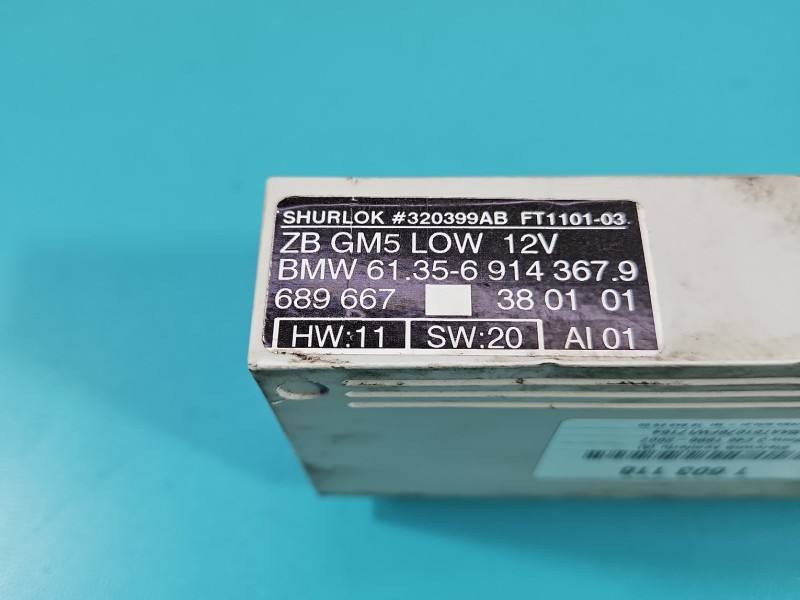 Блок комфорту BSI BMW 3 E46 69143679 — фото деталі 4