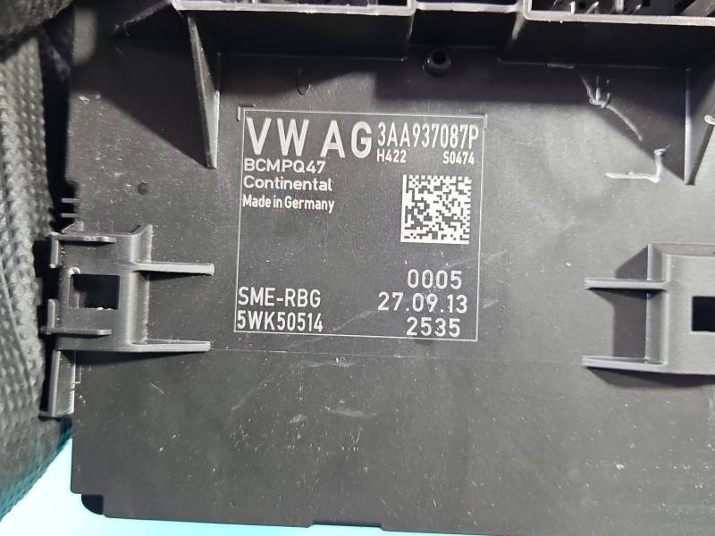 Блок комфорту BSI Volkswagen Passat B7 3AA937087P — фото деталі 4