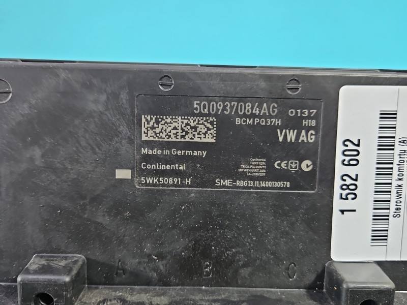 Блок комфорту BSI Skoda Octavia 3 5Q0937084AG — фото деталі 4
