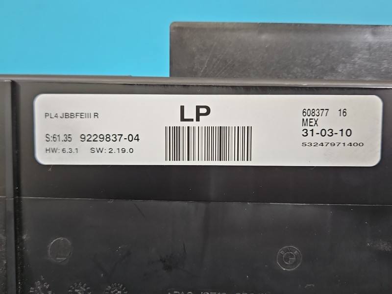 Блок комфорту BSI BMW X5 E70 9229837 — фото деталі 3