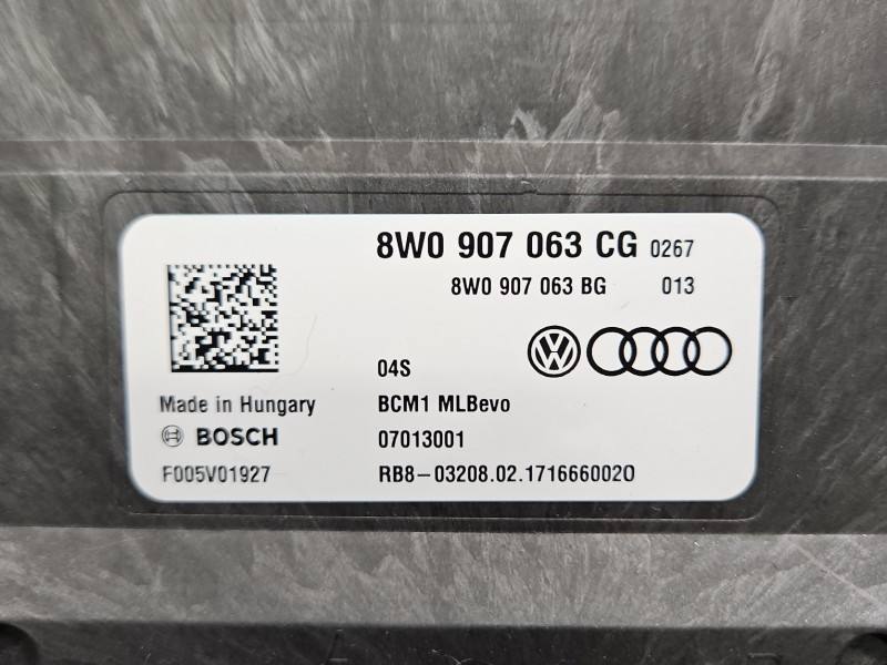 Блок комфорту BSI Audi Q7 8W0907063CG — фото деталі 3