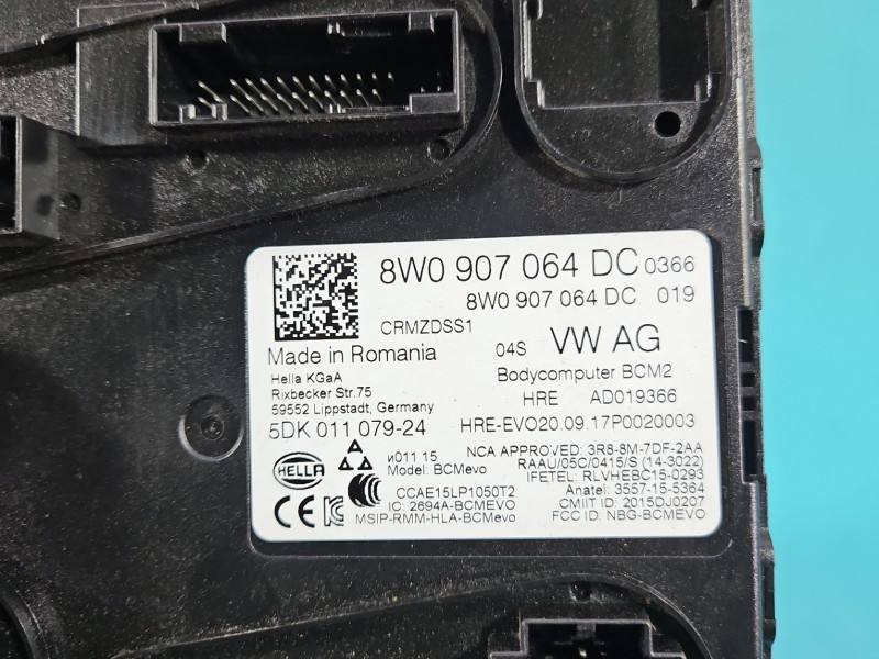Блок комфорту BSI Audi A4 B9 8W0907064DC — фото деталі 6