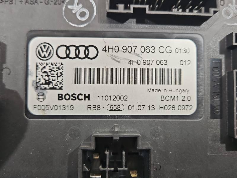 Блок комфорту BSI Audi A6 C7 4H0907063CG — фото деталі 3