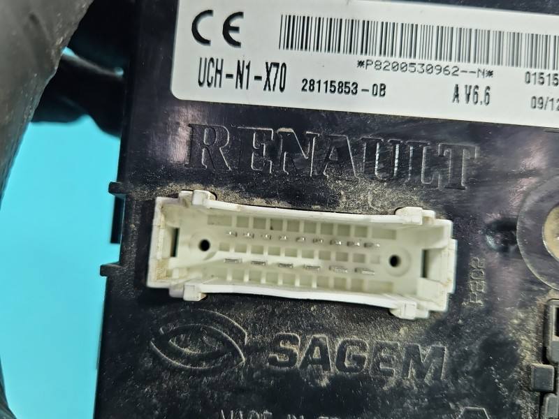 Блок комфорту BSI Opel Movano 8200530962 — фото деталі 4