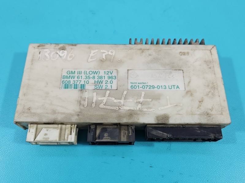 Блок комфорту BSI BMW 5 E39 8381963 — фото деталі 4