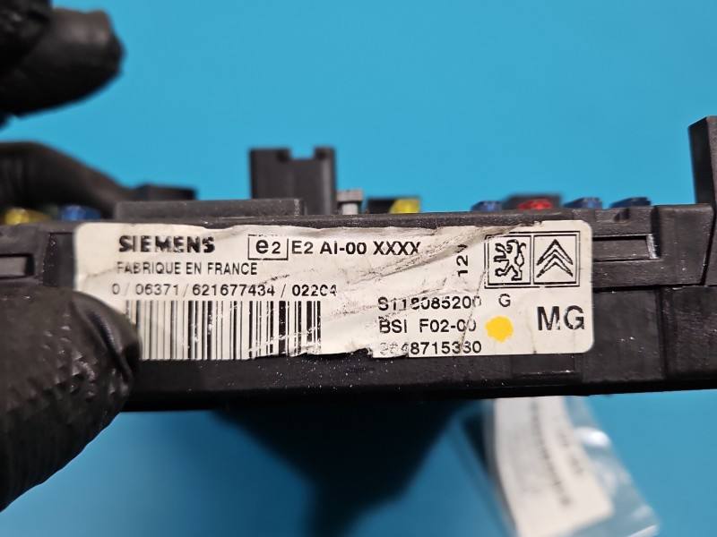 Блок комфорту BSI Citroen C3 S118085200 — фото деталі 3