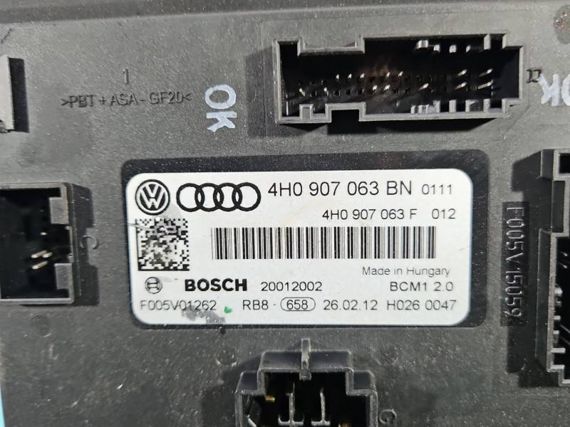 Блок комфорту BSI Audi A6 C7 4H0907063BN — фото деталі 4