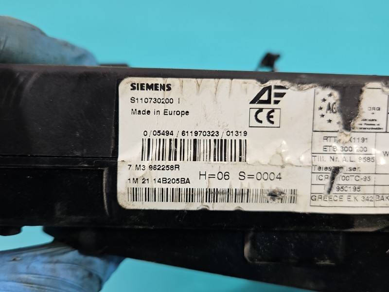 Блок комфорта BSI Ford Galaxy 7M3962258R — фото детали 5