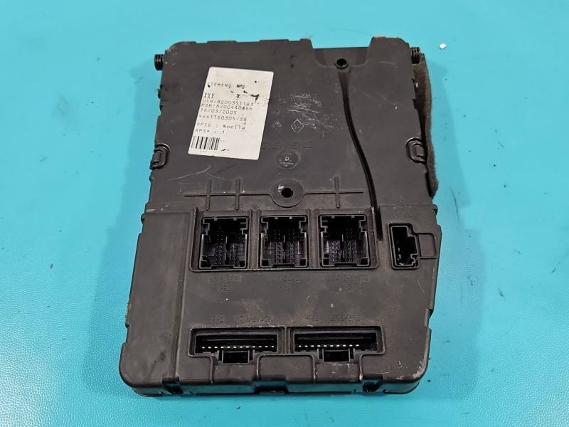Блок комфорту BSI Renault Megane 2 8200351183 — фото деталі 3