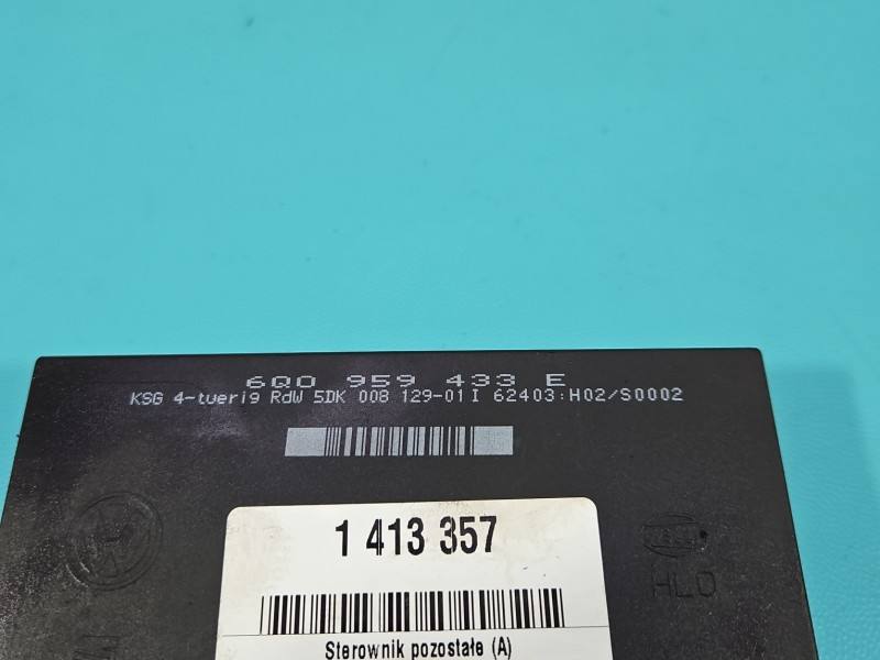 Блок комфорту BSI Seat Ibiza 6Q0959433E — фото деталі 3