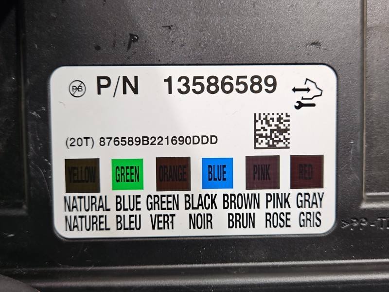 Блок комфорту BSI Chevrolet Aveo T300 13586589 — фото деталі 3