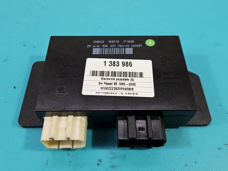 Блок комфорту BSI Volkswagen Passat B5 3B0959798